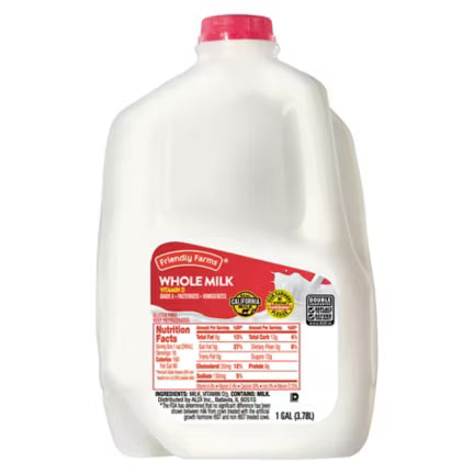 Friendly Farms Whole Milk-1 gal